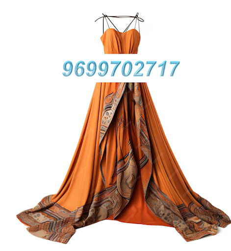 Western One Piece Dress stitched by V.G. Fashion